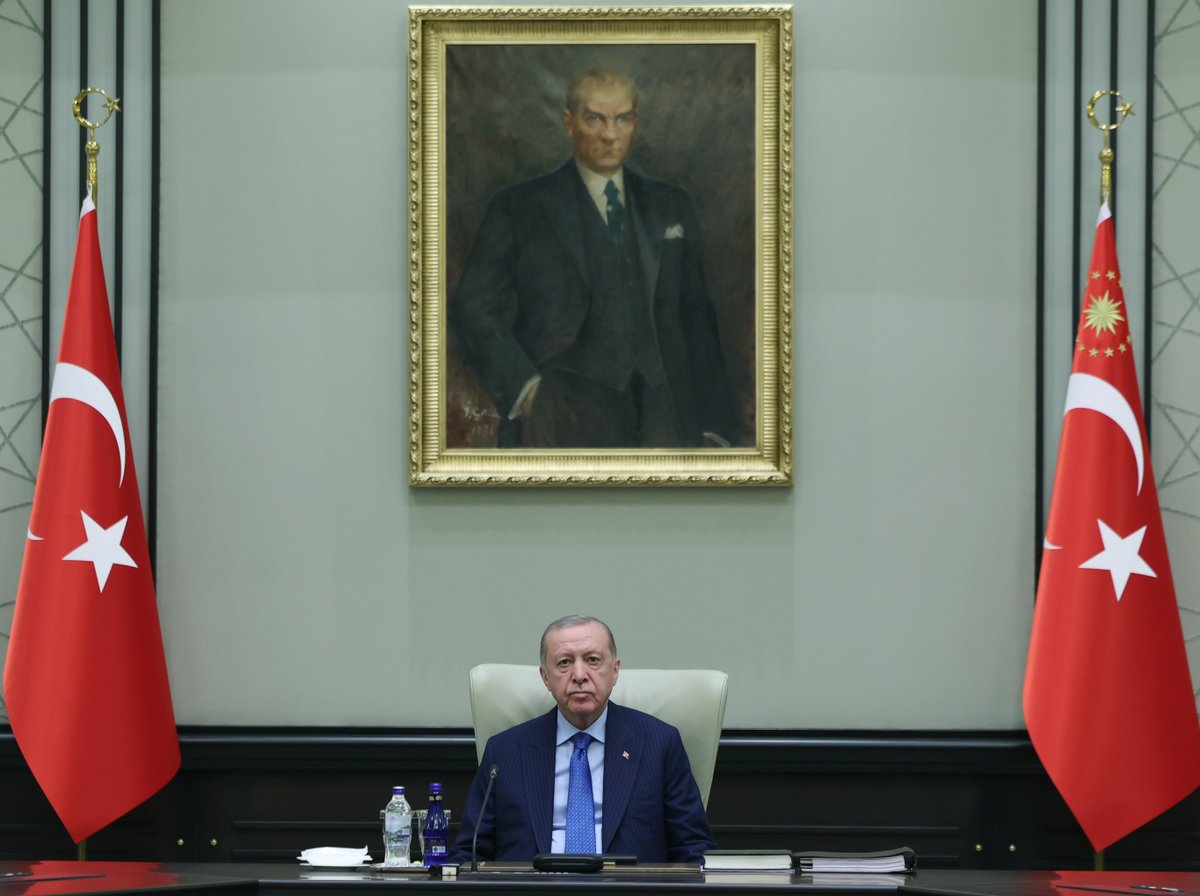 Milli Güvenlik Kurulu, Cumhurbaşkanı Erdoğan Başkanlığında Toplandı