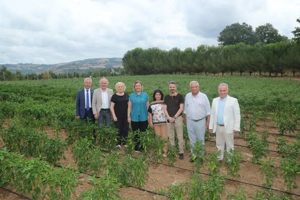 İzmit Belediyesi, Tarımsal Uygulama Bahçesi'nde Toplantı Düzenledi