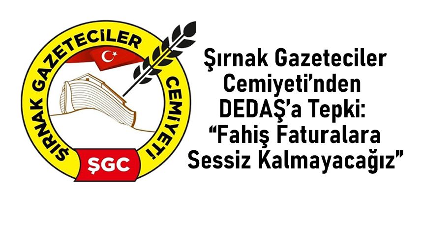 Şırnak Gazeteciler Cemiyeti’nden DEDAŞ Tepkisi