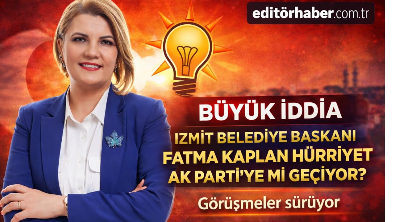 Büyük İddia: İzmit Belediye Başkanı Fatma Kaplan Hürriyet AK Parti’ye mi Geçiyor?