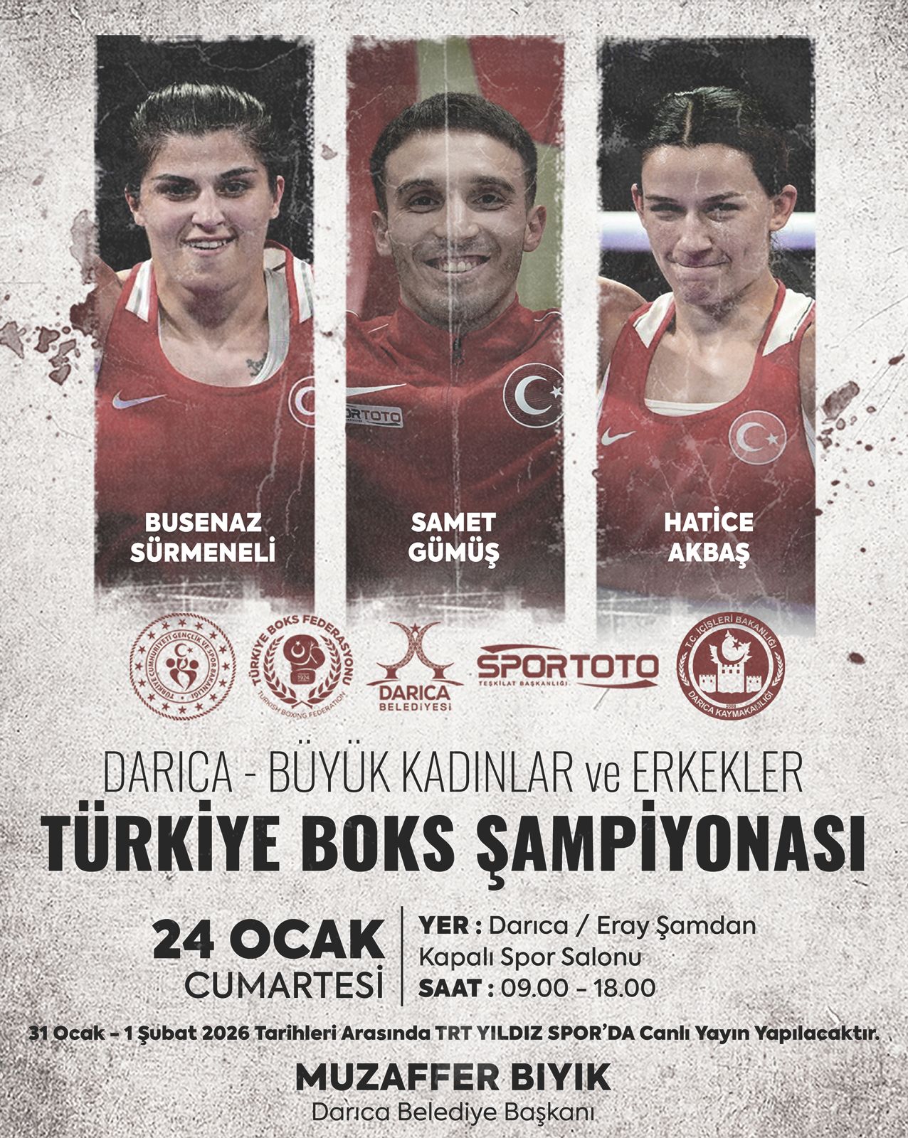 Türkiye Boks Şampiyonası Darıca’da Yapılacak
