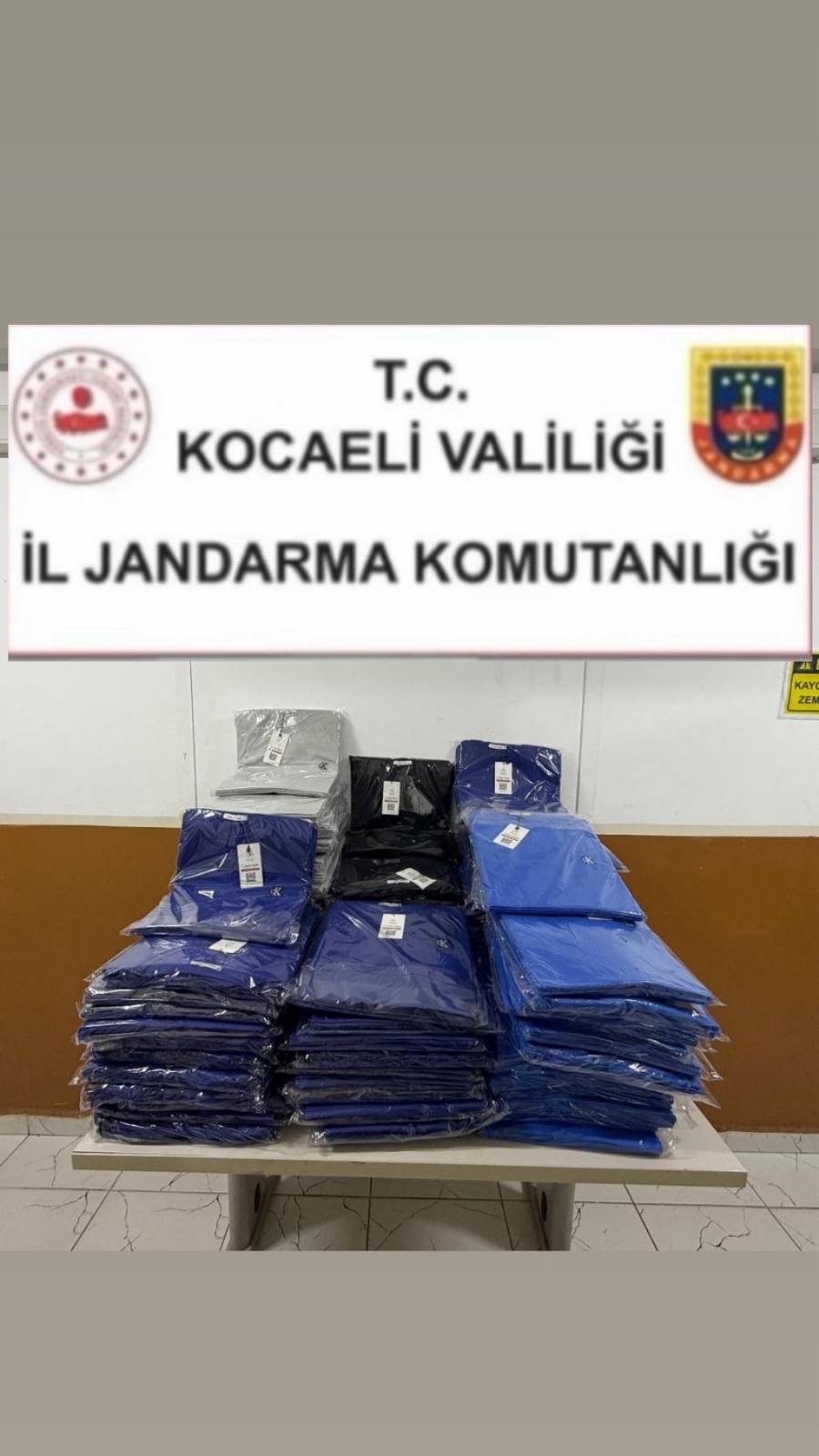 Kartepe’de 3 milyon 125 bin TL değerinde sahte ürün ele geçirildi.