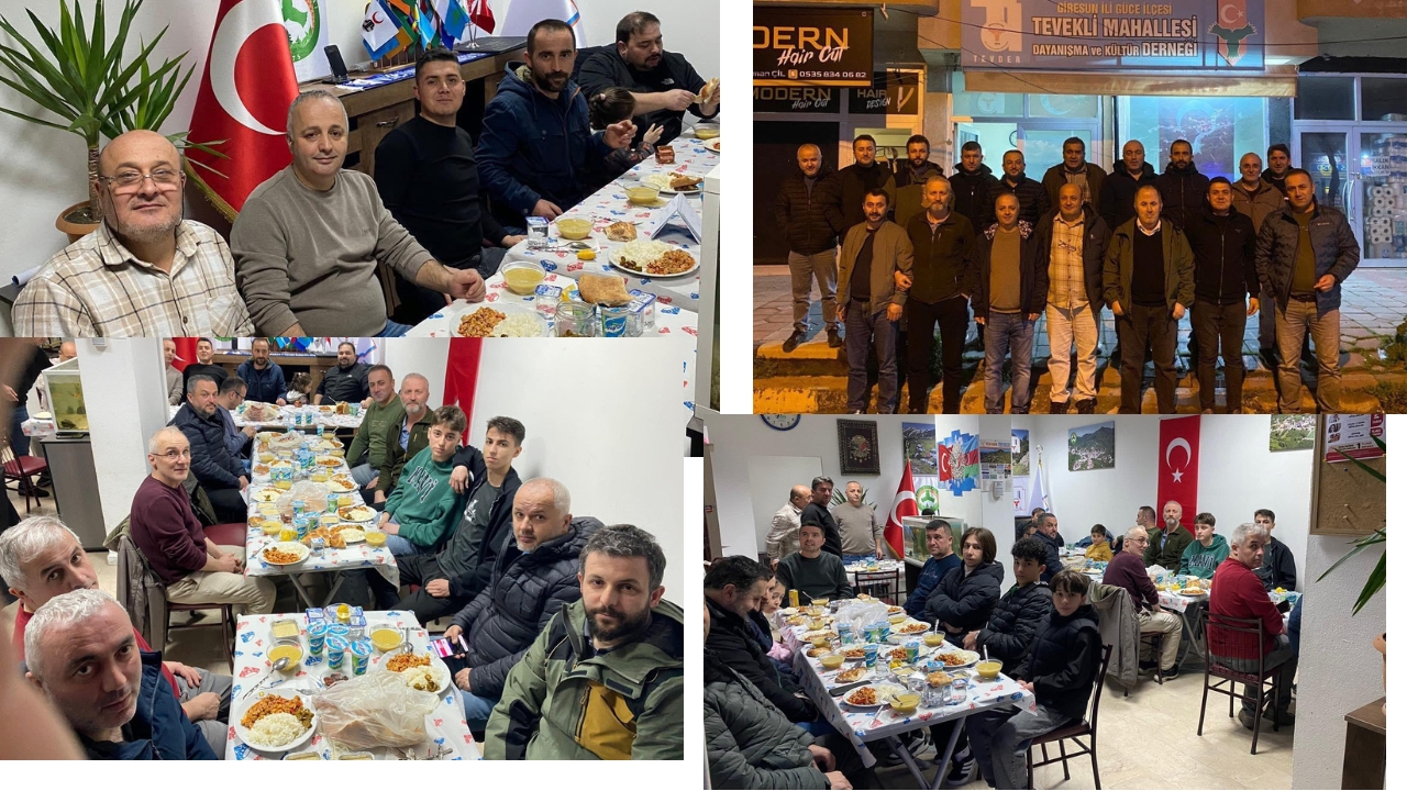 TEVDER Ailesi İftar Sofrasında Buluştu: Birlik, Beraberlik ve Gelenekler Aynı Sofrada Yaşatıldı