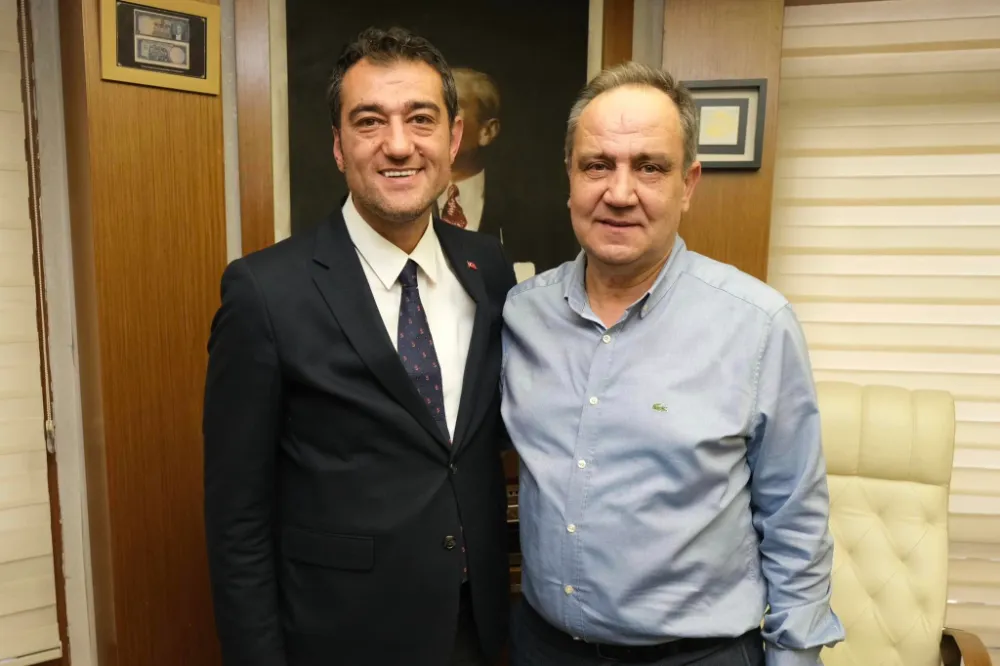 KERİM AKSU, BAŞKAN FUAT KÖSE’Yİ ZİYARET ETTİ