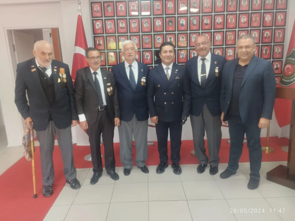 Darıca Muharip Kıbrıs Gaziler Derneği'nden Gebze'ye Anlamlı Ziyaret