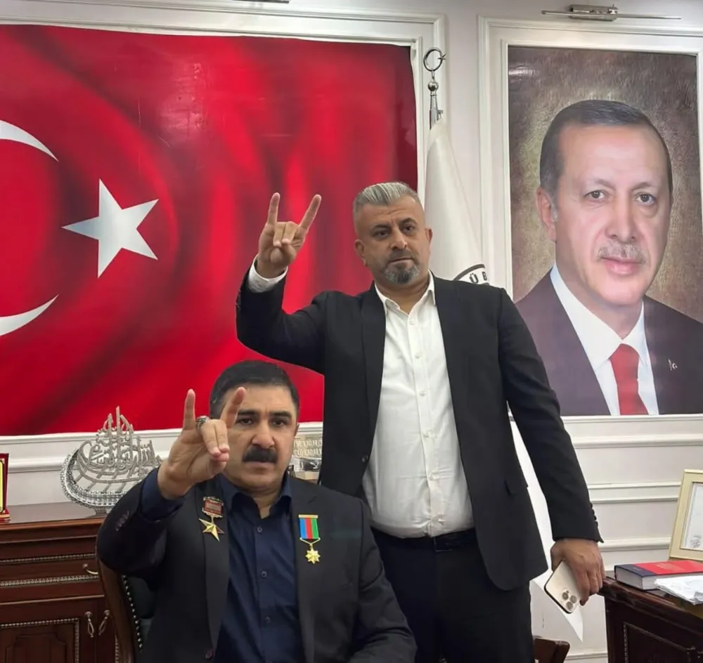 Azerbaycanlı Komutan İbat Hüseynov’dan Görümlü Belediye Başkanı Şükrü Bakış’a Ziyaret