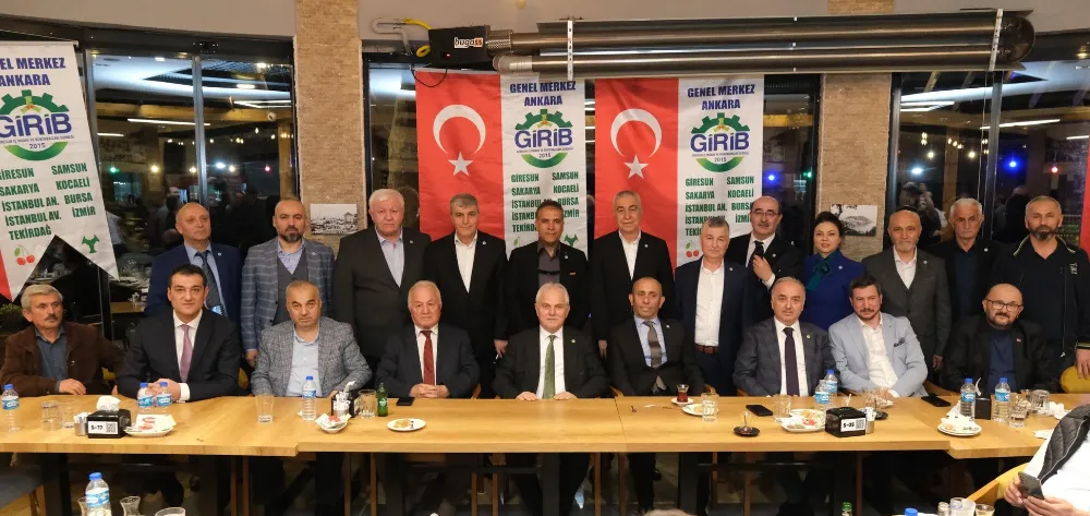 GİRİB Giresun’da Yoğun Katılımlı İftar Programı Düzenledi